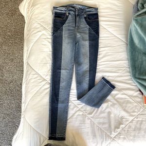 AEO Two Tone Jeans Size 4L